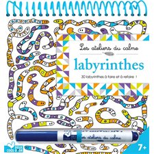 Labyrinthes : 4 + : 30 labyrinthes à faire et à refaire ! : Les ateliers du calme