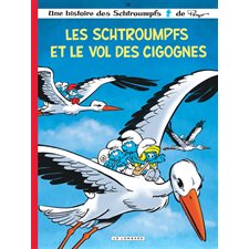 Une histoire des Schtroumpfs T.38 : Les Schtroumpfs et le vol des cigognes : Bande dessinée