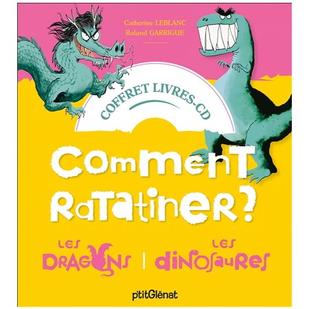 Comment ratatiner les dragons, les dinosaures : Coffret livres + CD
