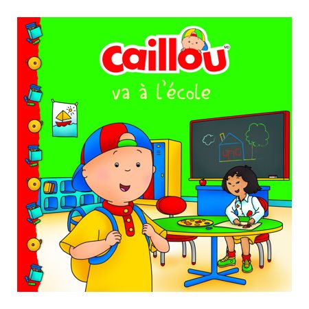 Caillou va à l'école : Château de cartes