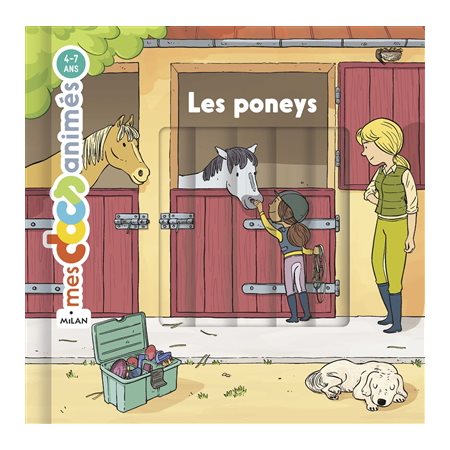 Les poneys : Mes docs animés : 4-7 ans