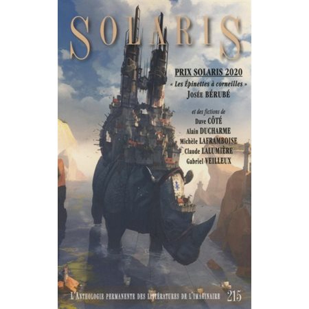 Revue Solaris T.215 : Été 2020
