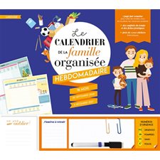 Le calendrier de la famille organisée : 2020-2021 : Hebdomadaire : 16 mois de septembre 2020 à décem