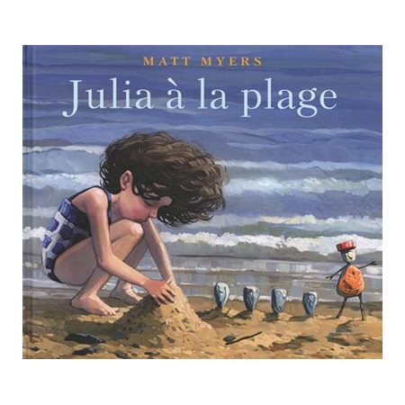 Julia à la plage