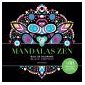 Mandalas zen : Bloc de coloriage : Black premium