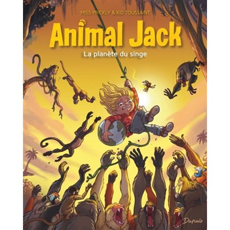 Animal Jack T.03 : La planète du singe : Bande dessinée
