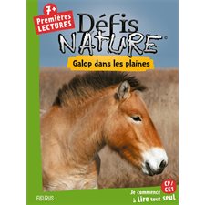 Galop dans les plaines : Défis nature. Premières lectures