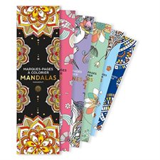 Mandalas : Marque-pages à colorier