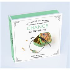 Chance : Aventurine : Le pouvoir des pierres : Le kit bracelet