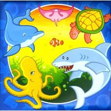 Les animaux de la mer : Livres de bain