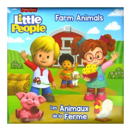 Animaux de la ferme : Little People : Livres de bain