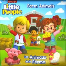 Animaux de la ferme : Little People : Livres de bain