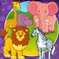 Les animaux de la savane : Livres de bain