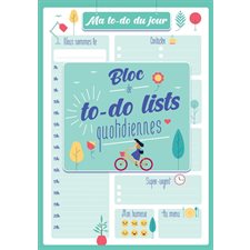 Ma to-do du jour : Bloc de to-do lists quotidiennes