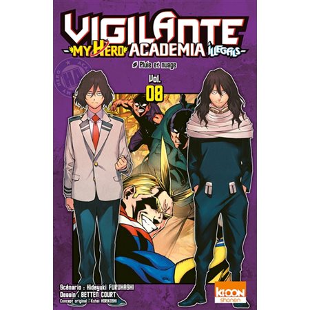 Vigilante, my hero academia illegals T.08 : Pluie et nuage : Manga : JEU