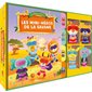 Les mini-héros de la savane : La fabrique à histoire : Livre + 4 marionnettes à doigts