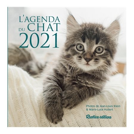 L'agenda du chat 2021 : 1 semaine  /  2 pages