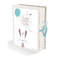 La boîte à trésors de bébé : Coffret comprenant 1 livre + 4 tiroirs pour les trésors + 1 tiroir secr