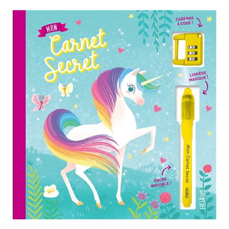 Licornes : Mon carnet secret