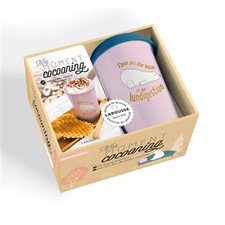 Coffret : Mon moment cocooning : 1 livre de boissons et encas gourmands + 1 mug en céramique