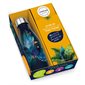 Coffret : Vivre de nature et d'eau fraîche : 1 livre de 48 pages + 1 gourde en métal, intérieur inox