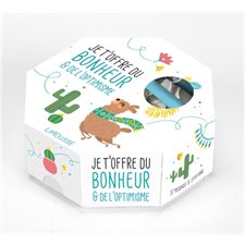 Je t'offre du bonheur & de l'optimisme : Coffret : 52 messages à dérouler