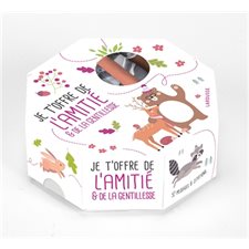 Je t'offre de l'amitié & de la gentillesse : Coffret : 52 messages à dérouler