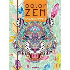 Animaux sauvages : Color zen