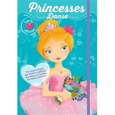 Princesses : Danse : Coup de coeur créations : Un carnet créatif, des stickers pailletés, etc.