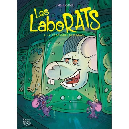 Les Laborats T.03 : La tête dans le formol : Bande dessinée