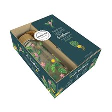 Coffret : Mes petites gorgées de bonheur : 1 livre d'astuces et conseils 100 % zen, 100 % green + 1 jolie gourde en verre