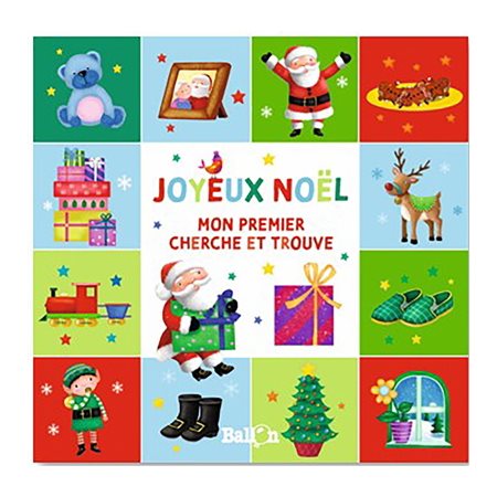 Joyeux Noël : Mon premier cherche et trouve : 2 ans et +