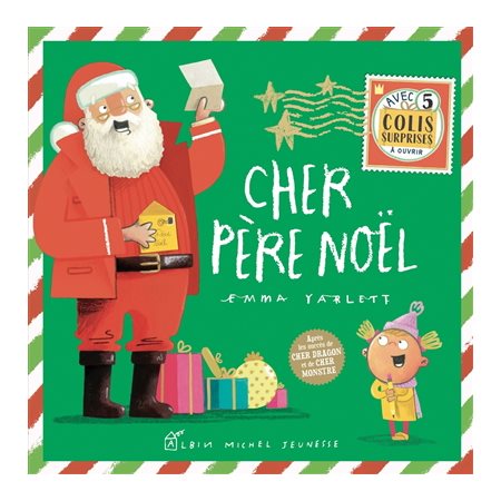 Cher Père Noël : Avec 5 surprises de Noël à ouvrir : Couverture rigide