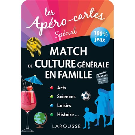 Les apéro-cartes spécial match de culture générale en famille