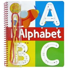 L'alphabet : Mon premier livre à lacer