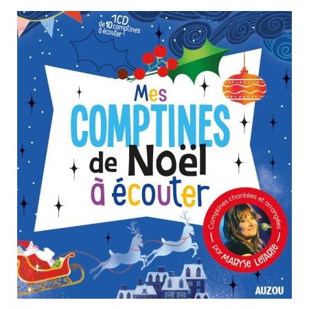 Mes comptines de Noël à écouter : Livre + CD