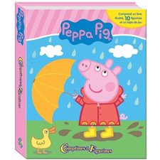 Peppa Pig : Comptines et figurines : Comprend 1 livre illustré, 10 figurines et 1 tapis de jeu