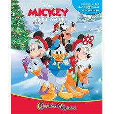 Disney Mickey et ses amis : Comptines et figurines : Comprend 1 livre illustré, 10 figurines et 1 ta