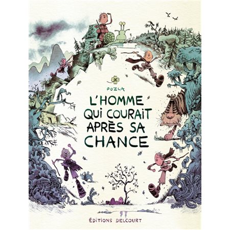 L'homme qui courait après sa chance : Bande dessinée