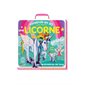 Construis en 3D une licorne géante : Avec un livre de 48 pages : Sans colle