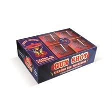 Gun shot : Coffrets : 1 livre de 60 cocktails + 4 verres à shot postolet