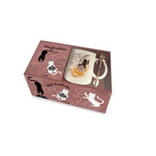 Chat'touillette : Coffret comprenant 1 livre d'histoires très drôles + 1 mug + 1 touillette