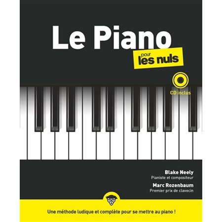 Le piano pour les nuls : Livre + CD