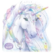 Irisea : Licorne arc-en-ciel : Pochette comprenant 1 bâtonnet licorne, 3 cartes à gratter, 3 activités