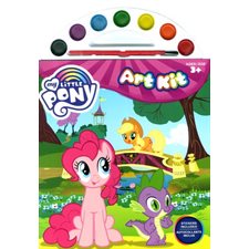 My little pony: Art kit : Livres de peinture : 3+ : Autocollants inculs