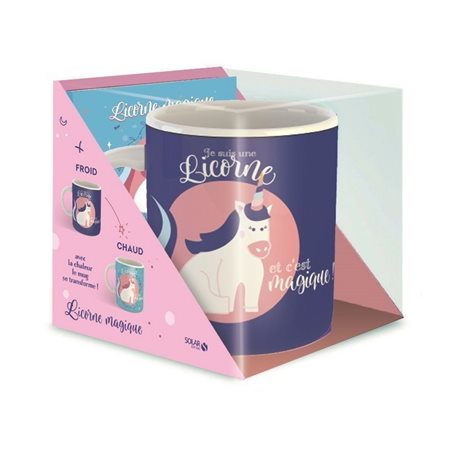 Je suis une licorne et c'est magique ! : Coffret comprenant 1 livre + 1 mug