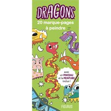 Dragons : 20 marques-pages à peindre : Mes marque-pages créa'