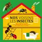 Nos voisins les insectes  : un livre à flaps pour débusquer les petites bêtes qui vivent dans la mai