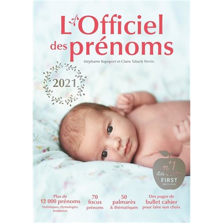 L'officiel des prénoms 2021