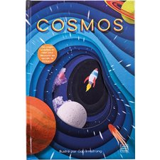 Cosmos : Des pages sculptées en relief pour découvrir les secrets de l'Univers !